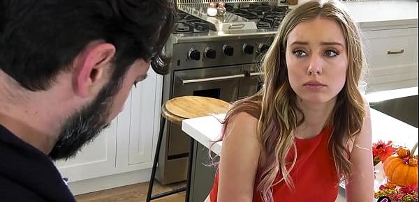  Stepdaughter teen Haley Reed ass fucked by her depressed stepdad